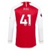 Arsenal Declan Rice #41 Kopio Koti Pelipaita 2023-24 Pitkät Hihat